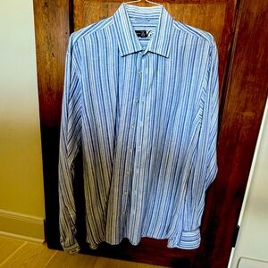 SAKS FIFTH AVENUE linen Button-Up Shirt